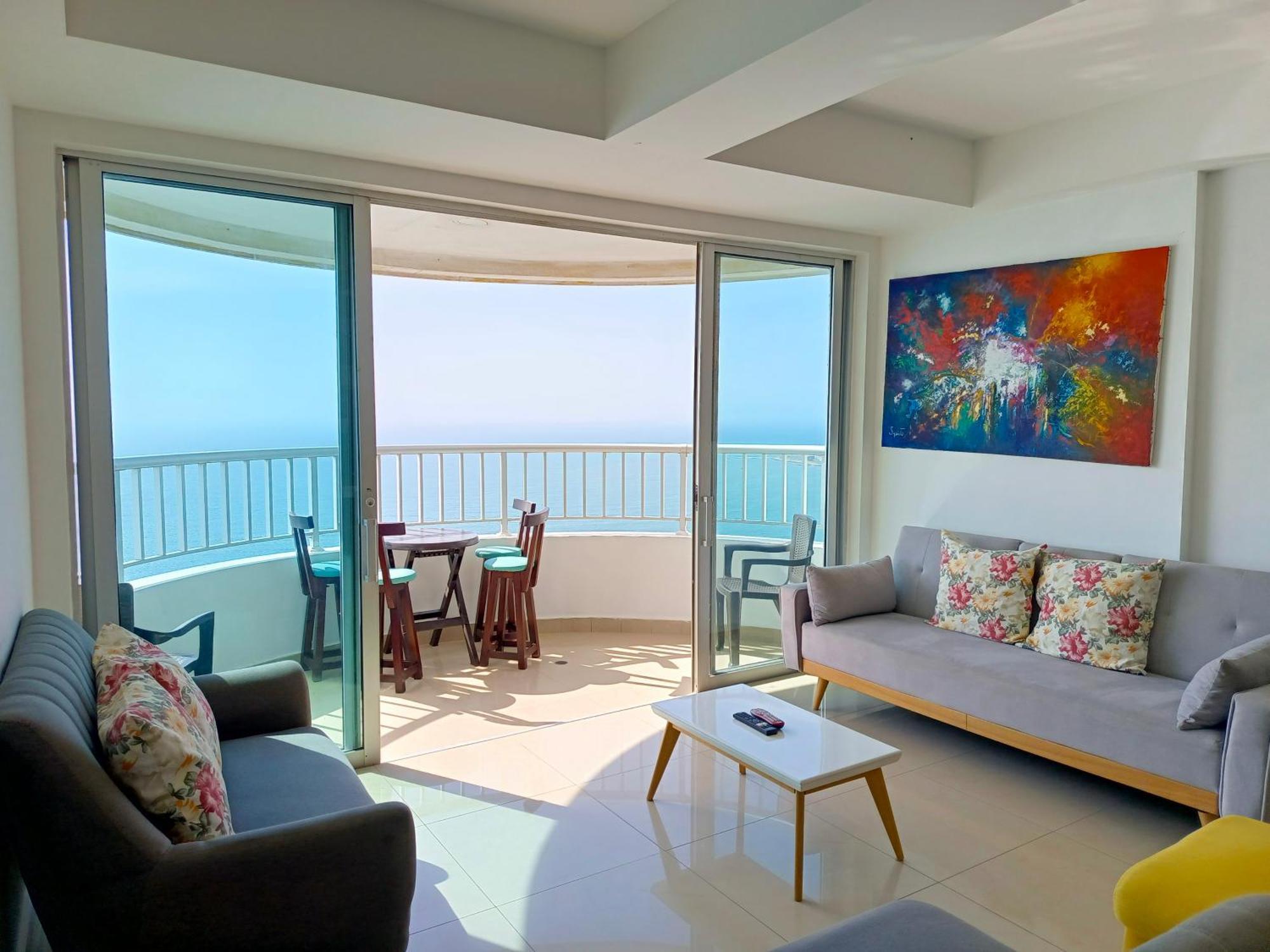 Apartamentos Palmetto - Frente Al Mar Cartagena Kamer foto