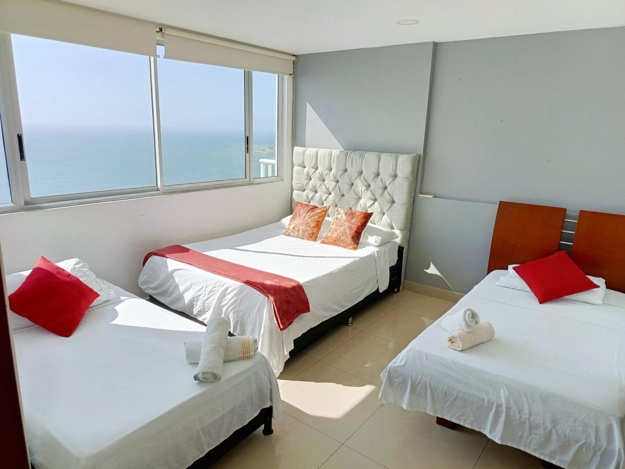Apartamentos Palmetto - Frente Al Mar Cartagena Kamer foto